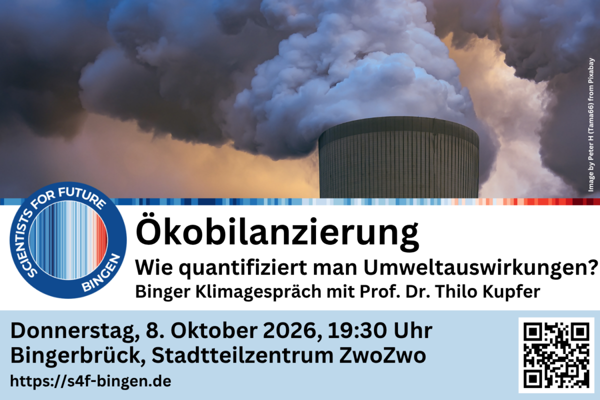 Klimagespräch am 8. Oktober 2026